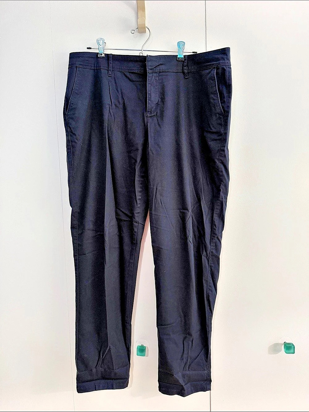 Liz Claiborne Women's Straight Leg Cotton Pants Size 14
